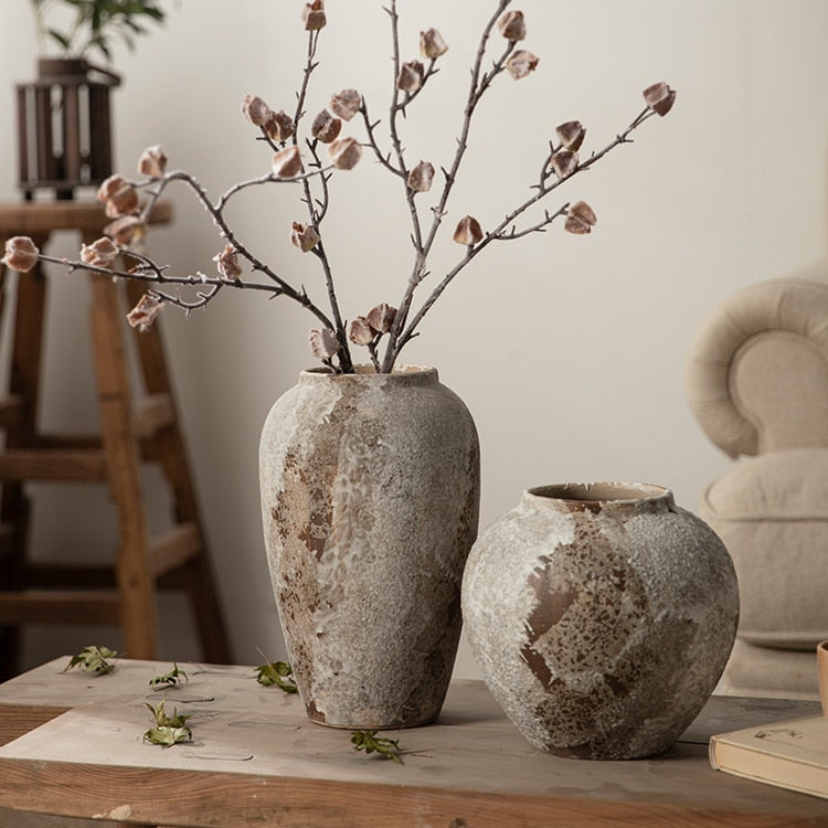 Wabi Sabi Ceramic Vase